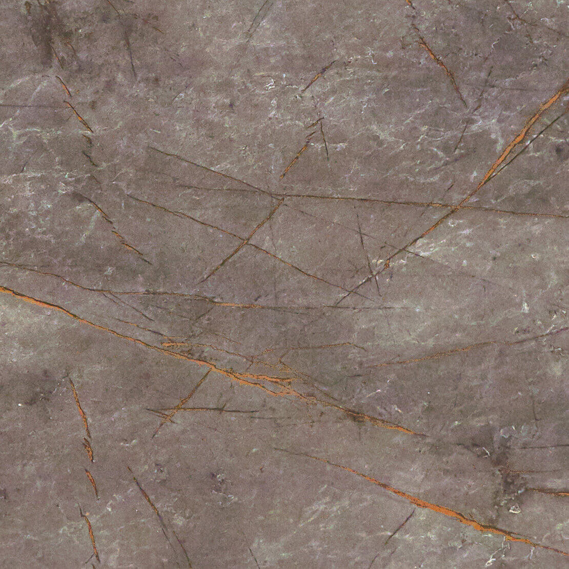 Gold Veined Marble Close Up View