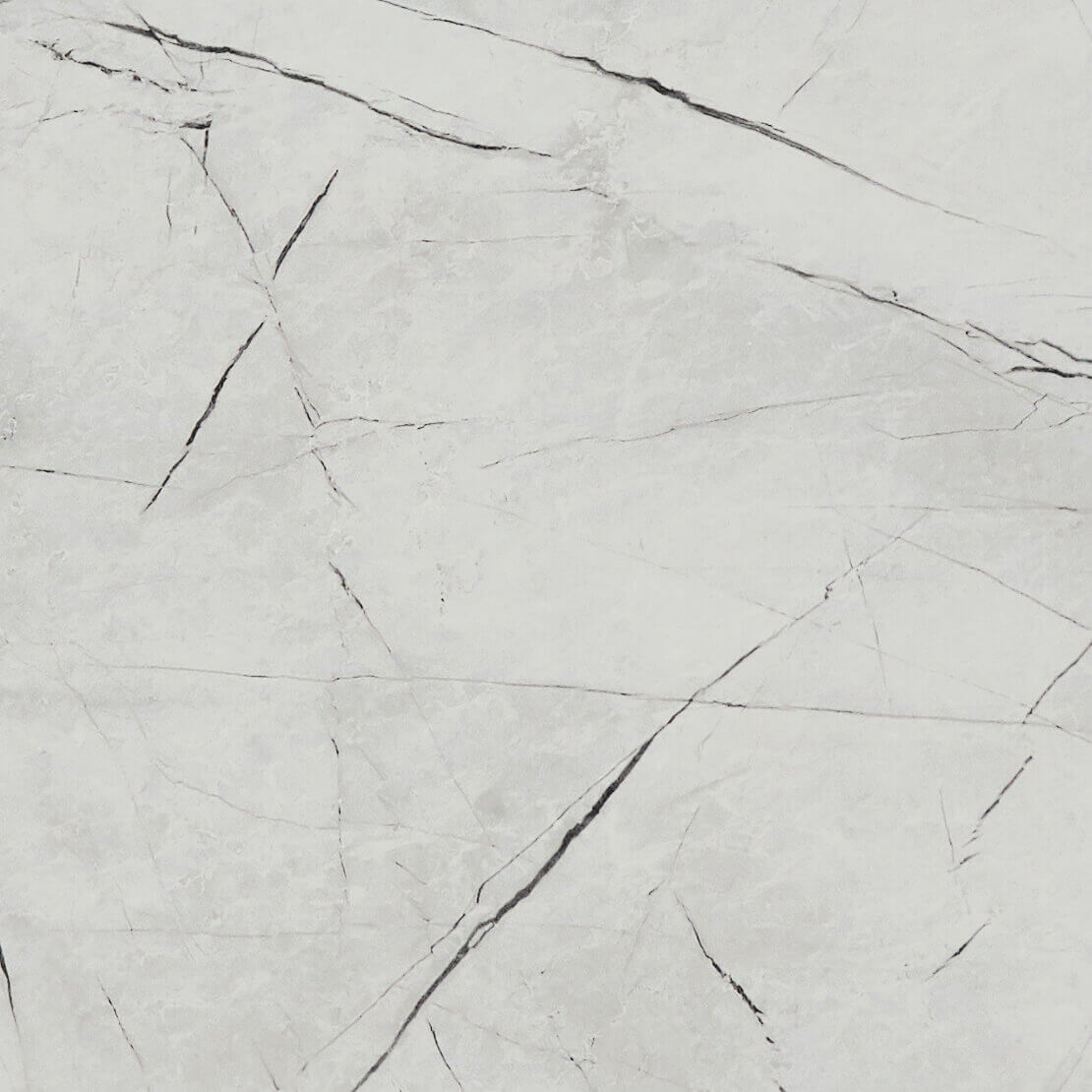 Grey Veined Marble Close Up View